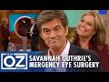 When Savannah Guthrie S Eye Injury Led To Detached Retina And Emergency Surgery Oz Celebrity