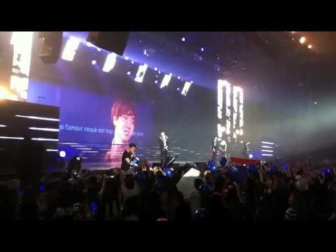 Super Junior SS4 Paris concert Destiny as last song