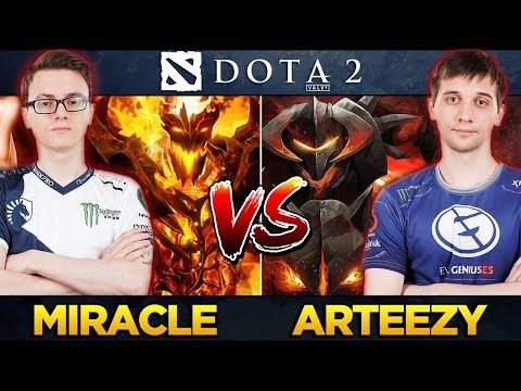 Miracle- [Shadow Fiend] vs Arteezy [Chaos Knight] & iceiceice [WW] - Dota 2