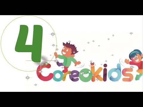 Coreokids en familia 4 El baile del cuerpo, Calambre, el baile de la moto, cuentos, abuelitos, eco