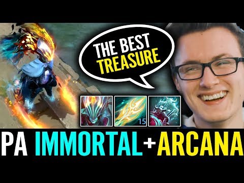 Miracle PA IMMORTAL + ARCANA New Update Best Skin dota 2