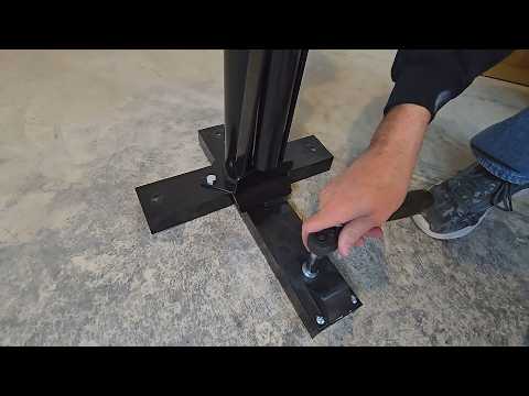 Mounting My Harbor Freight Tire Changer to the Floor