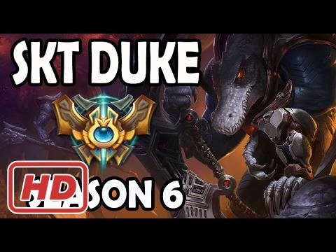SKT T1 Duke RENEKTON vs RIVEN TOP Challenger NA