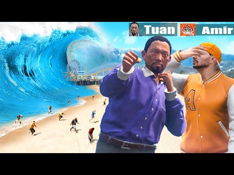 XXL TSUNAMI in GTA 5 RP