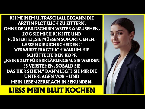 „Die Ärztin sah meinen Ultraschall und flehte mich zur Scheidung an … die Wahrheit zerstörte alles…“