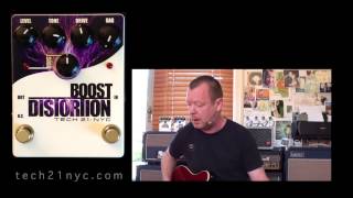 Video thumbnail for Tech 21 NYC: BOOST DISTORTION by Brett Kingman
