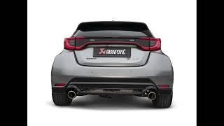 Video: Akrapovic Evolution Race Line Titan Sportauspuff-Komplettanlage inkl. OPF-Ersatzrohr Toyota Yaris 1.6l GR Facelift