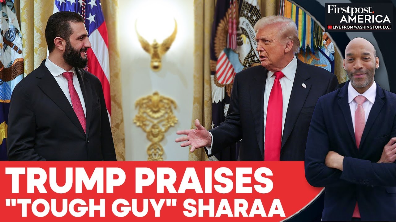 "Tough Leader," Trump Praises Syria's Al-Sharaa as U.S. Suspends Sanctions | Firstpost America |N18G