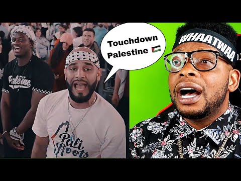 Waheeb Nasan Ft. Jae Deen - Touchdown Palestine (Music Video) REACTION