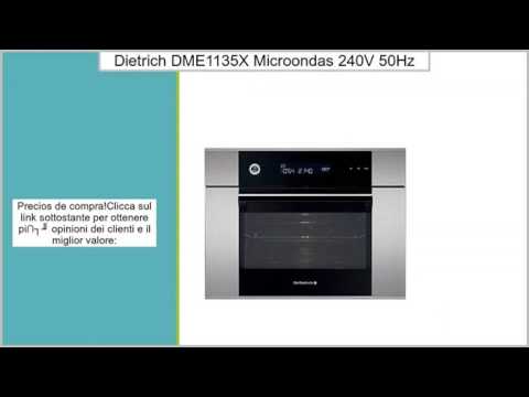 De Dietrich DME1135X - Microondas (420 x 410 x 226 mm, 560 x 550 x 450 mm, 670 x 700 x 550
