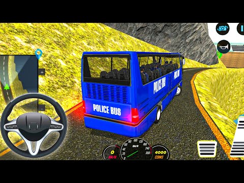 US Police off-road Coach Bus Driver Game Video – Best Android Gameplay