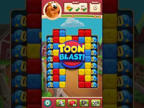 Toon Blast 3521 - 3530 ??!! 🌛 🌞 🌜