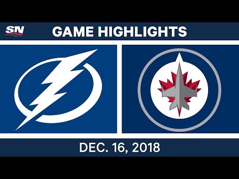 NHL Highlights | Lightning vs. Jets - Dec 16, 2018