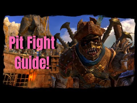 FULL GUIDE TO PIT FIGHTS (Shadow of War Tips & Guide)