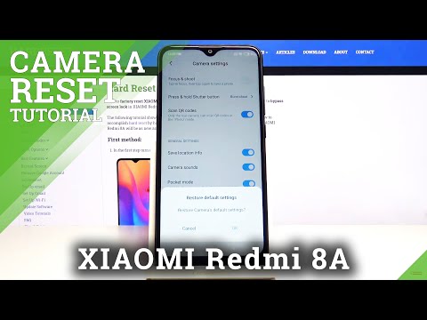 How to Reset Camera Settings in XIAOMI Redmi 8A – Change Camera Settings
