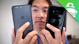 OnePlus 5 vs Samsung Galaxy S8 - Quick Look