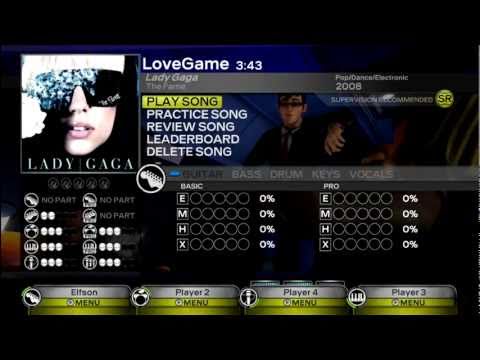 LoveGame - Lady Gaga Expert RB3 DLC