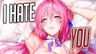 Nightcore - I Hate Everything About You (But it hits hard) (Lyrics)