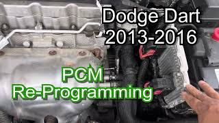 PCM re-programming, replacement 2013-2016 Dodge Dart 2.4 engine