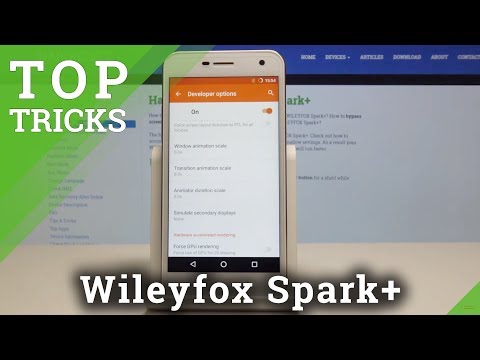Top Tips WILEYFOX Spark+ - Best Tricks / Cool Options