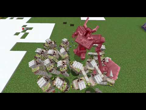 30 Iron Golem Vs Mowzie's Mobs - in Minecraft / Minecraft Mowzie's Mobs