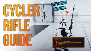 Cycler Rifle Guide! Is it the best sniper? - Battlefront 2 Guide