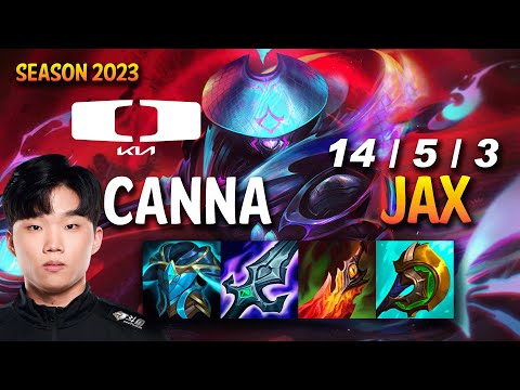 DK Canna JAX vs FIORA Top - KR Ranked