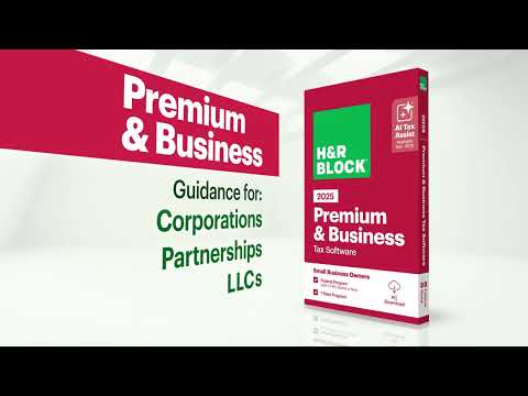 H&R Block 2025 Tax Software – Federal e-File + State Options for Windows & Mac - Second Medium
