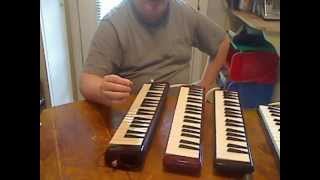 Video thumbnail for Comparison and review of three melodicas. by phlattgetit