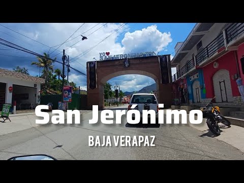 Recorriendo BAJA VERAPAZ En MOTO | San Jerónimo 
