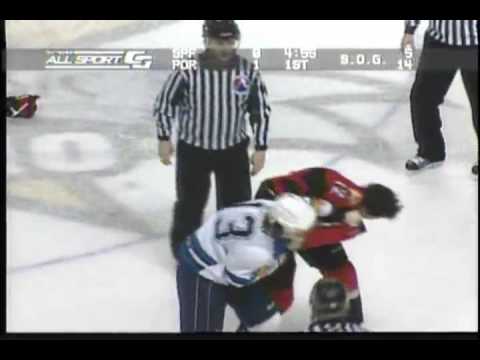 Rob Hisey vs Paul Byron 3/14/10