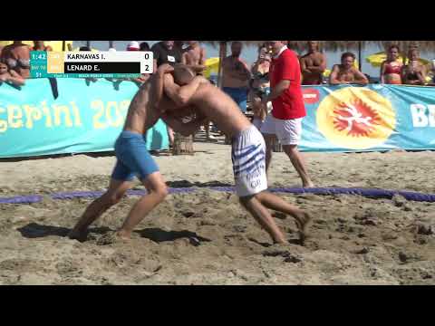 BRONZE Men's BW - 70 kg: I. KARNAVAS (GRE) v. E. LENARD (ROU)