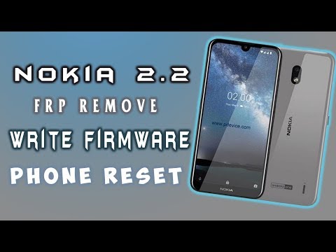 nokia 2 2 ta-1188 how to reset frp | how to flash firmware | reset  nokia 2.2 @TechwithQasimAziz