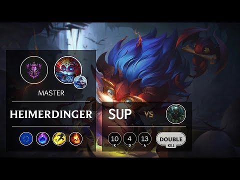 Heimerdinger Support vs Pyke - EUW Master Patch 9.20