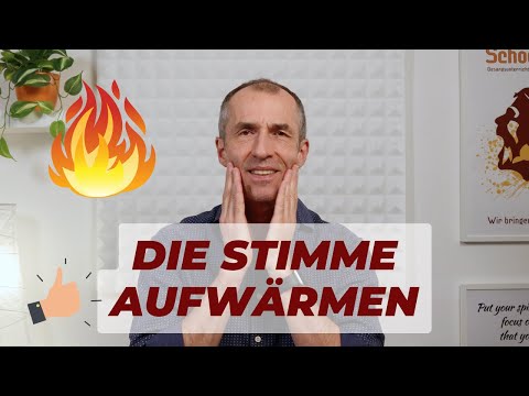 Deine Stimme aufwärmen mit zwei einfachen Übungen (immer und überall)