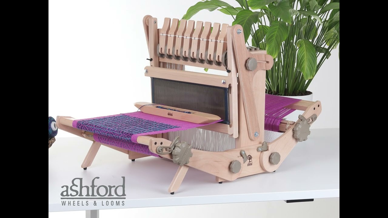Ashford Katie Loom - an eight shaft loom that is portable and compact.