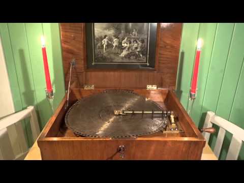 8 tunes on a 15,5 inch Polyphon music box part 1
