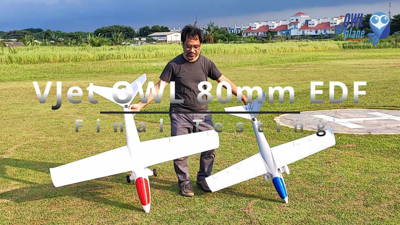 VJet OWL 80mm EDF - Testing Day #2 - Take #1 - Coming Soon !