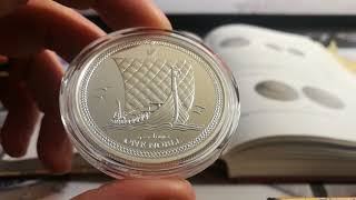 2018 Isle of Man One Ounce Silver AG .999 Proof Noble Round and Shoutout!