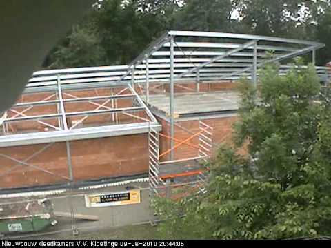 Nieuwbouw kleedkamers V.V. Kloetinge