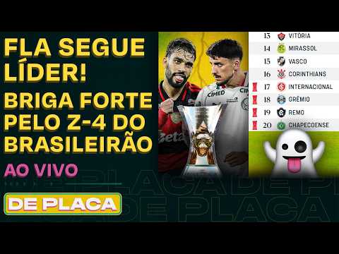 FLAMENGO E PALMEIRAS NA BRIGA; SANTOS VIRA CONTRA O FLU; DUPLA GRENAL NO Z-4 | De Placa 19/10/26