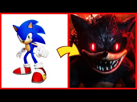 SONIC the Hedgehog ALL CHARACTERS as EXE 2024