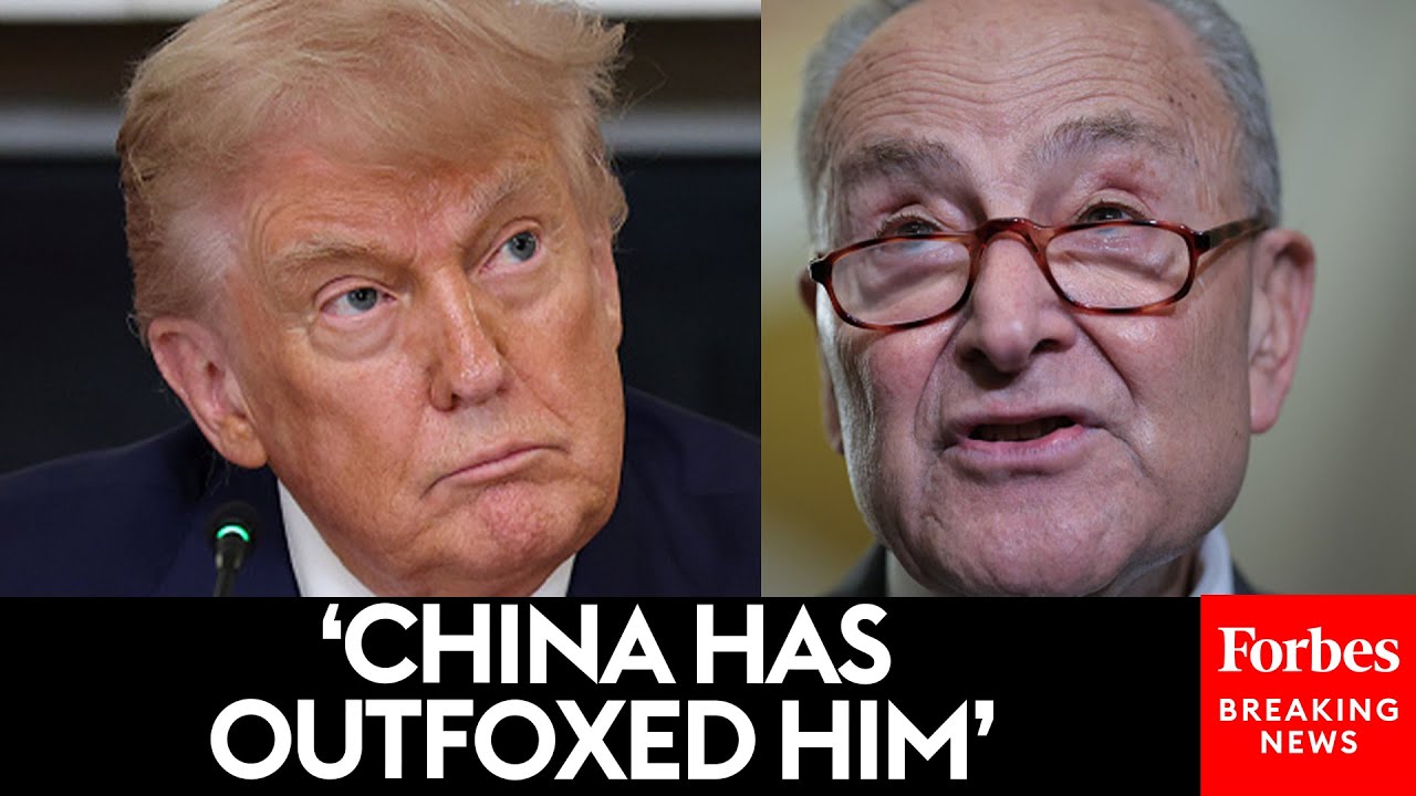 Chuck Schumer Laces Into Trump’s ‘Feeble Truce’ With China: It Accomplished ‘Virtually Nothing’