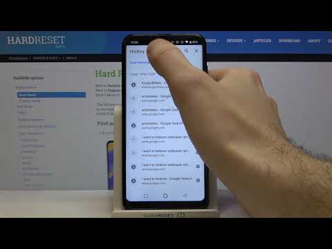 How to Clear Browsing Data on KRUGER & MATZ Move 9 - Wipe Browsing History