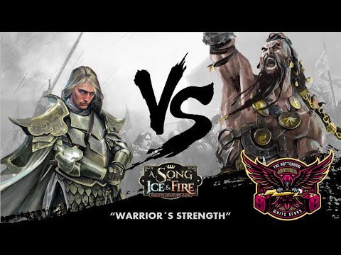 ASOIAF Battle Report 1.6 edition 40 pt: Lannister (Jaime Lannister) vs Targaryen (Khal Drogo)