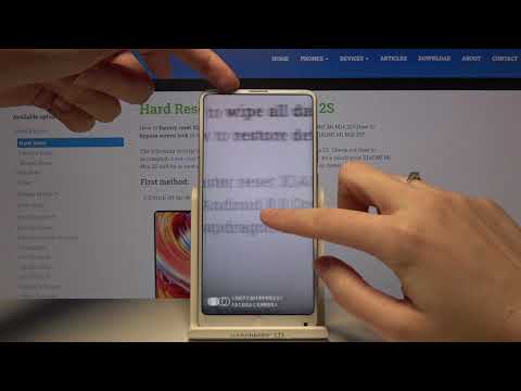 How to Turn On/Off Camera Watermark on XIAOMI Mi Mix 2S - Manage Camera Settings
