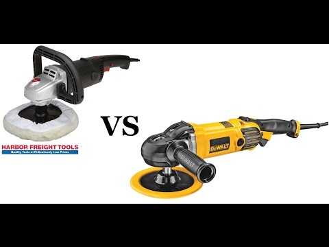 Harbor freight Polisher VS Dewalt Polisher Which to buy?