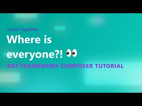 Check who s online with dialogs in Microsoft Bot Framework Composer Part 3