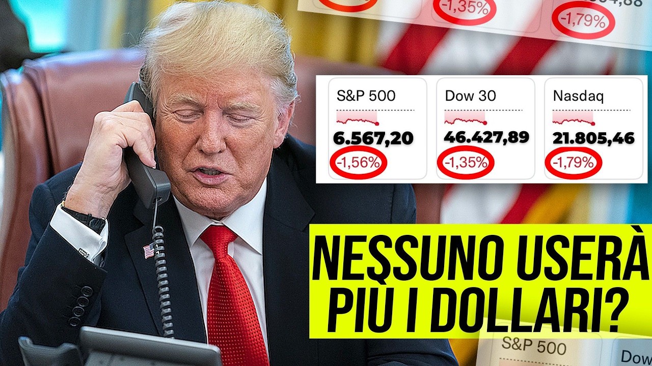Il FOLLE PIANO con cui gli STATI UNITI potrebbero ARRIVARE alla FINE del DOLLARO