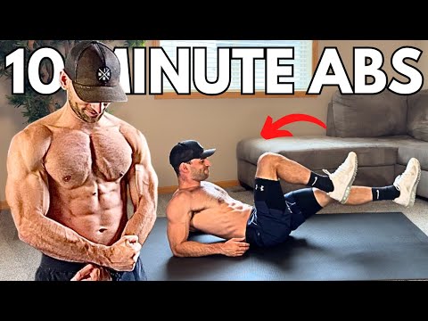 10 Min Hard Ab Workout | Get Stronger Abs at Home (No Equipment)